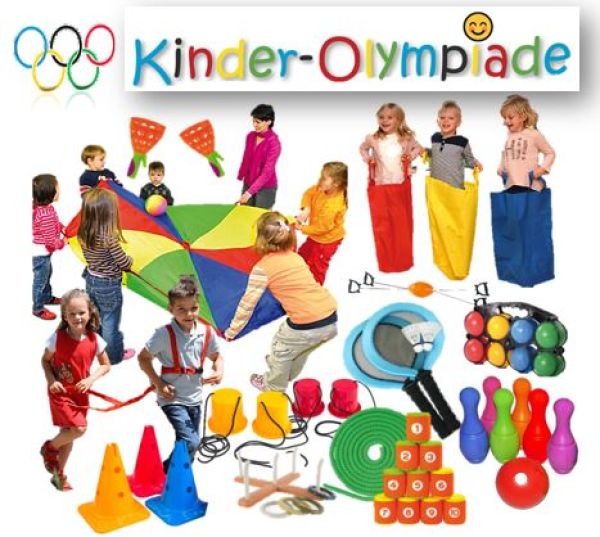 Verleihkiste Kinderolympiade (mit Spielen für Draußen)